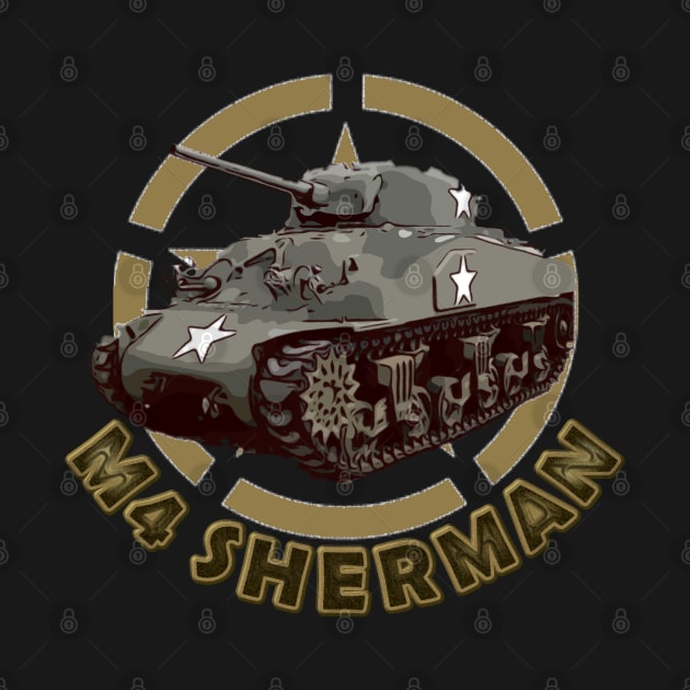 M4 Sherman WW2 American Medium Tank by F&L Design Co.