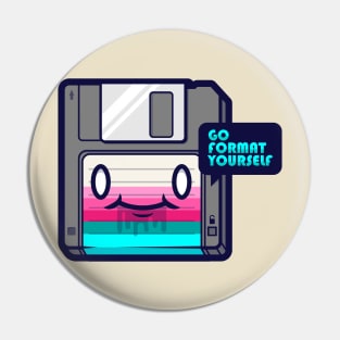 Go Format Yourself Pin