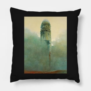 Beksinski - Architectures in paintings Pillow