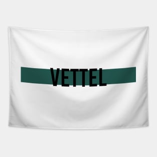 Sebastian Vettel Driver Name - 2022 Season #4 Tapestry