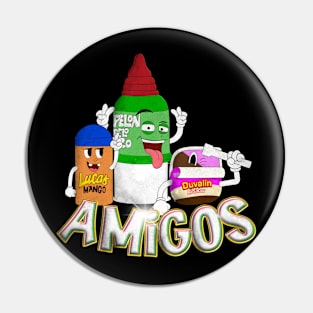 Mexican candy amigos Pin