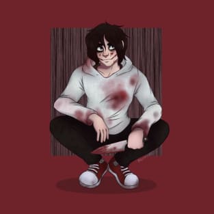 Jeff the Killer - Creepypasta Fanart [1] T-Shirt