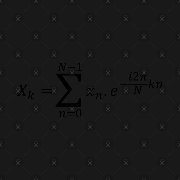 Discrete Fourier Transform Equation Math Basics by ScienceCorner