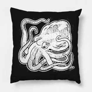 Octopus Print Pillow