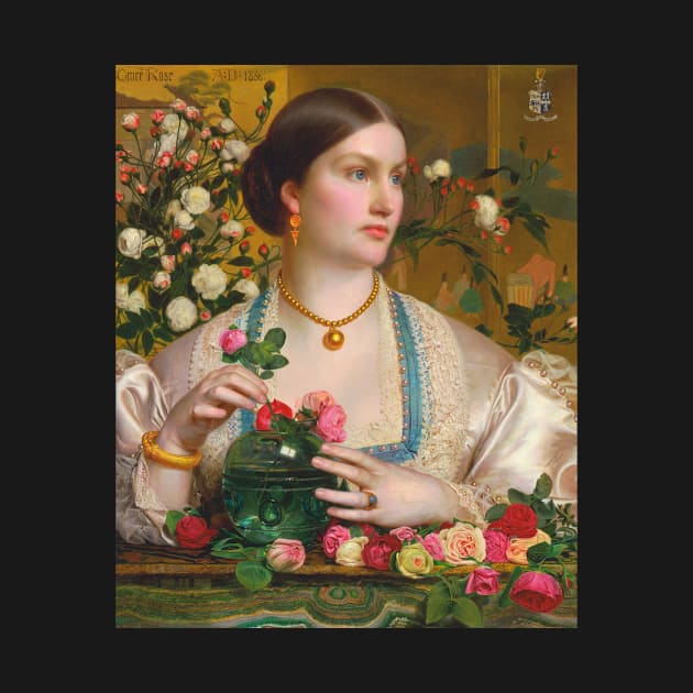 Grace Rose by Frederick Sandys by Classic Art Stall