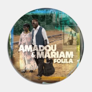 Amadou & Mariam - Folila Tracklist Album Pin