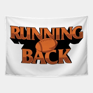 Runnning Back Tapestry