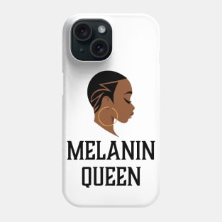 Melanin Queen, Black Woman, Black Girl Magic, African American Phone Case