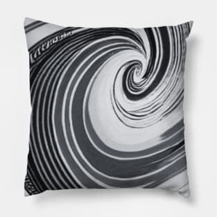 Watercolor Swirl Pattern Pillow