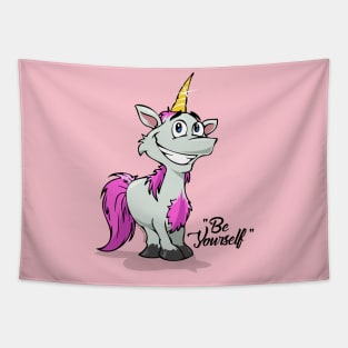 Be Yourself - Unicorn #2    Lt Tees Tapestry