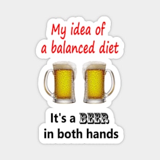 Balanced Diet Magnet