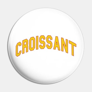 Croissant (yellow) Pin