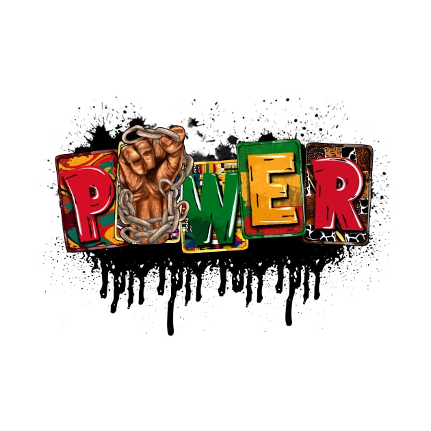 Black Power, Black History, Black Lives Matter, Juneteenth by artbyGreen