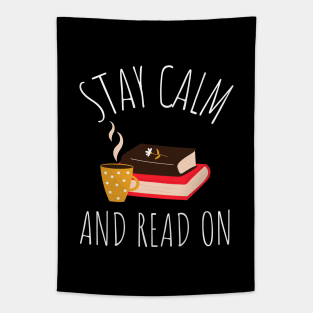 stay calm and read on Tapestry