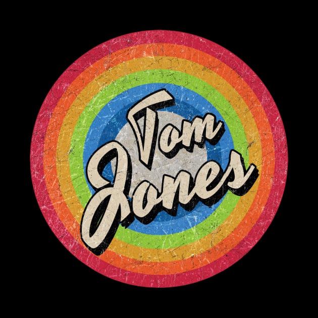 Vintage Style circle - tom Jones by henryshifter