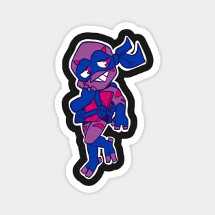 Leo Bisexual Flag ROTTMNT Magnet