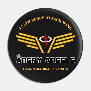 SAAB Angry Angels Pin