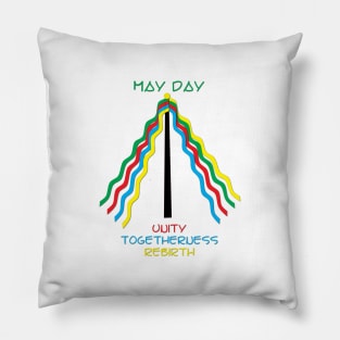 May Day Pillow