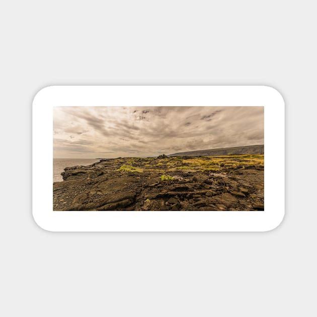 Seascapes Of Volcano 3 Magnet by KensLensDesigns