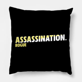 Assassination Rogue Pillow