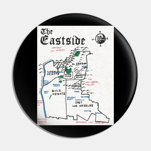 The Eastside Pin by PendersleighAndSonsCartography
