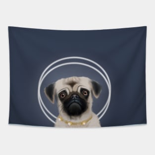 Pug Tapestry