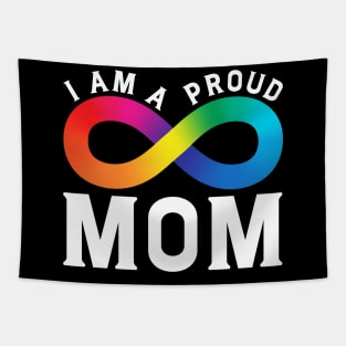 I Am A Proud Autism Mom Tapestry