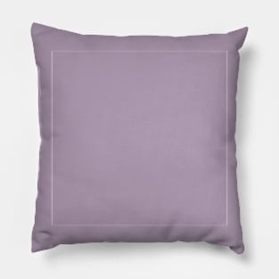 PLAIN SOLID Pastel Purple Pillow