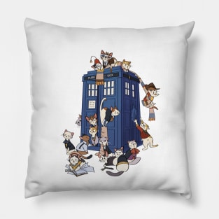 Doctor Cat 2 Pillow