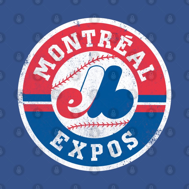 Vintage Montreal Expos by OniSide