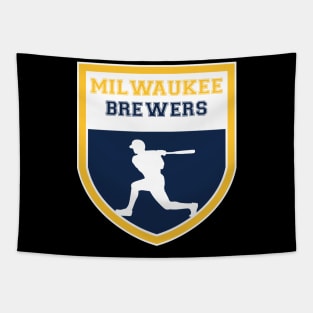 Milwaukee Brewers Fans - MLB T-Shirt Tapestry