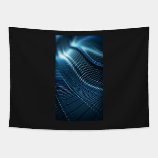 Dark Steel Surface Tapestry