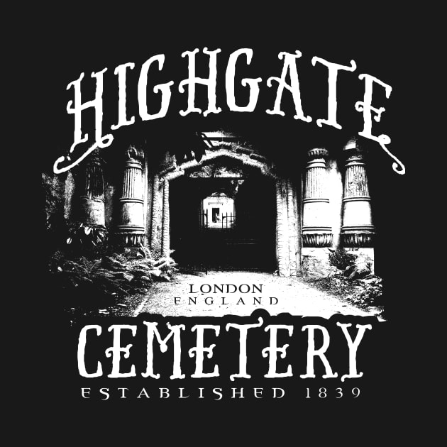 Highgate Cemetery by MindsparkCreative