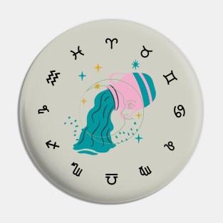 Aquarius Signs Are bad Ass Pin