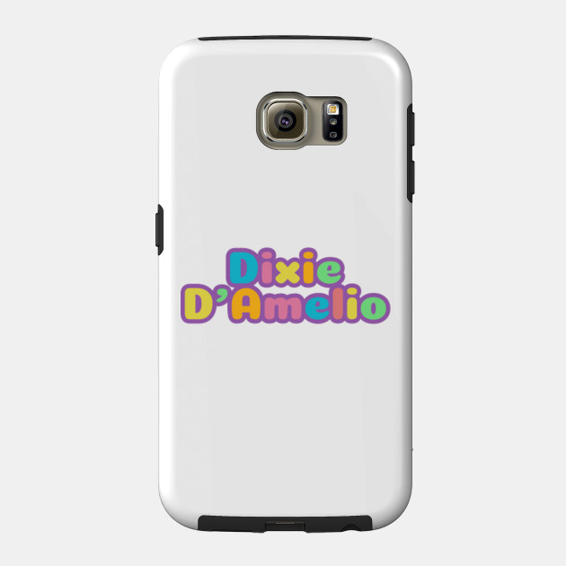 Dixie D Amelio Dixie Damelio Phone Case Teepublic Dixie damelio is smiling and dancing to a sound of trisha paytas saying the n word as if it's funny or a joke. teepublic