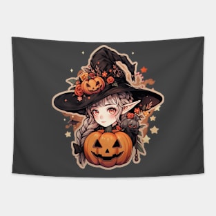 Adorable Autumn Fairy Tapestry