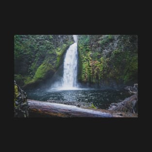 Portland water fall v2  by Kings T-Shirt