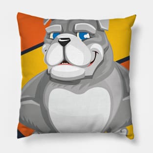 bull dog lover Pillow