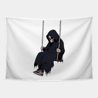 reaper on swing Tapestry