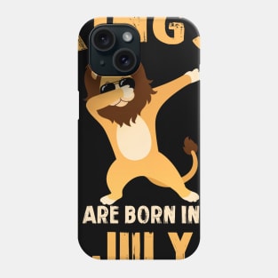 Cute King Are Born In July T-shirt Birthday Gift Phone Case