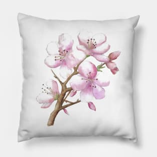 Japanese cherry blossom Pillow