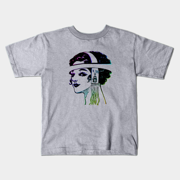 Rainbow Girl Girl Aesthetic Kids T Shirt Teepublic