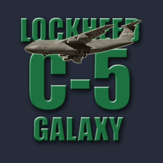 Lockheed C-5 Galaxy by Caravele