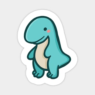 Cute T-Rex, Derpy Dino, Dinosaur Magnet