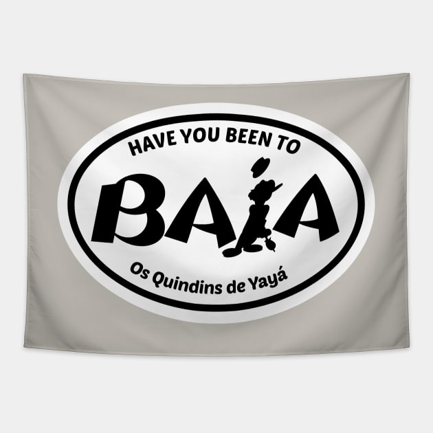 Have You Been To Baía? Sticker Tapestry by passport2dreams