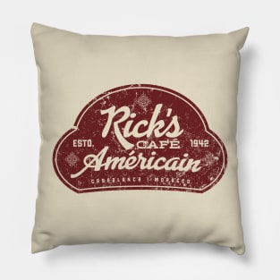 Rick's Cafe Americain Pillow