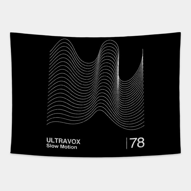 Slow Motion / Minimalist Graphic Artwork Design Tapestry by saudade