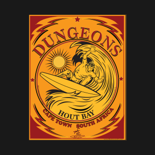 DUNGEONS SURFING CAPE TOWN SOUTH AFRICA T-Shirt