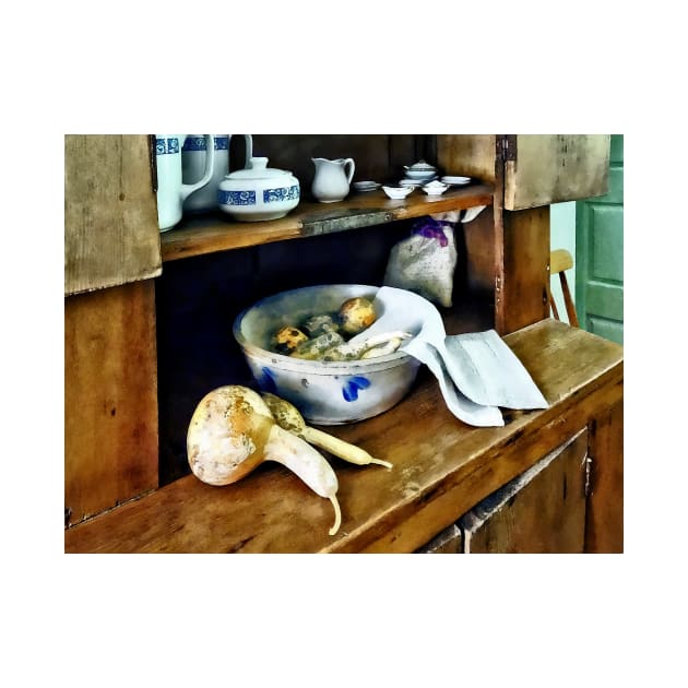 Squash - Butternut Squash in Kitchen by SusanSavad