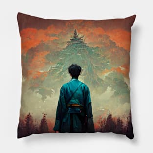 Mountain Sunrise Pillow